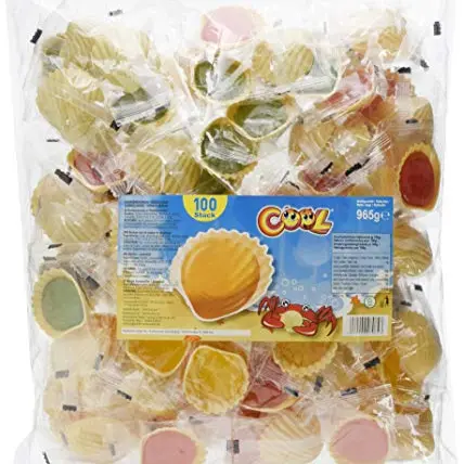 COOL 100 Schleckmuscheln, einzeln verpackt, 965 g