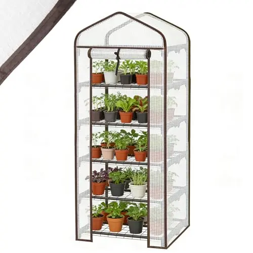 Sekey Mini-Tomatengewächshaus, 5 Etagen