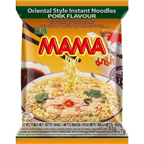 Mama Instant Nudeln Schwein - Multipack (30 x 60g)