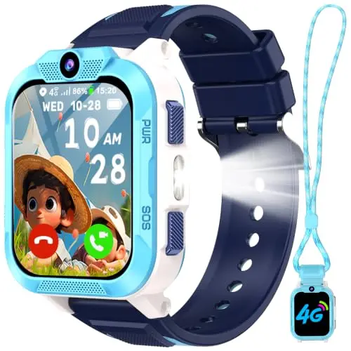 Baolubao 4G-Smartwatch für Kinder mit GPS und Telefonfunktion