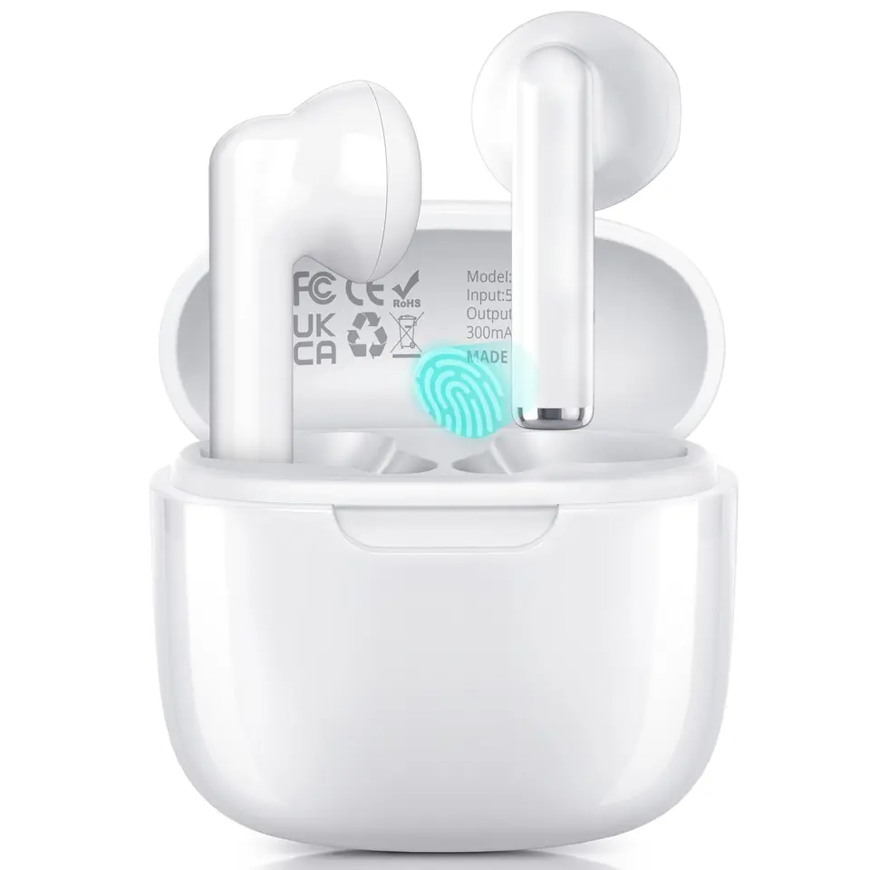 Ciciloud Bluetooth Kopfhörer, kabellos, IP7 wasserfest, 48H Akku, In Ear mit 4 Mikrofonen, Bluetooth 5.3, tiefen Bass