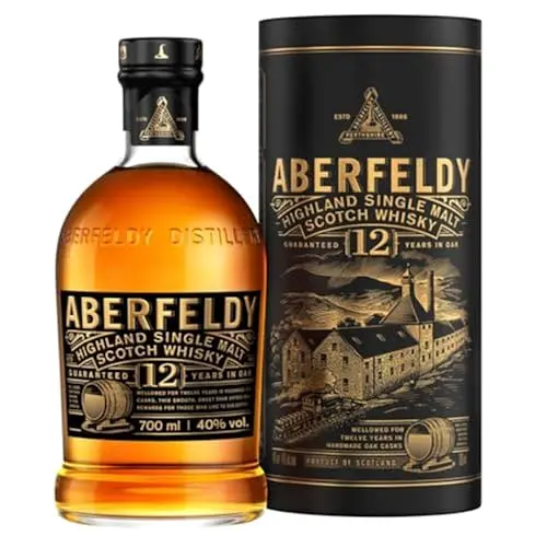 Aberfeldy 12 Jahre Single Malt Scotch Whisky, 700 ml, Premium-Whisky
