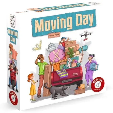 Piatnik Moving Day - Taktikspiel für 2 bis 4 Spieler ab 10 Jahren