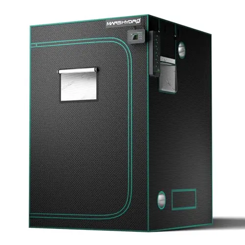 MARS HYDRO Growzelt 120x120x200 cm – Reflektierendes Indoor Zelt für Pflanzen