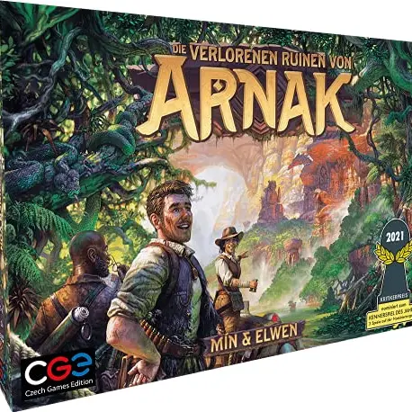 Die verlorenen Ruinen von Arnak - Abenteuerliches Brettspiel für 1-4 Spieler - Unterhaltsames Kennerspiel auf Deutsch