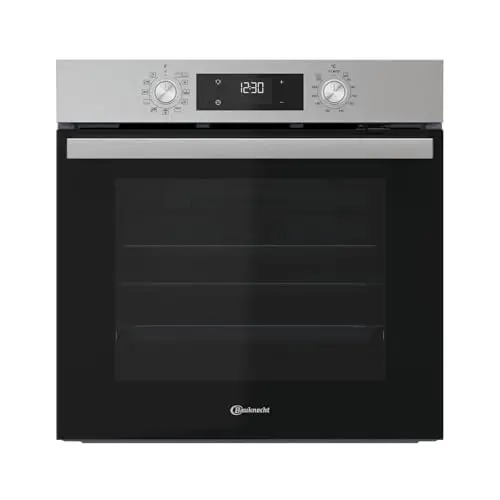 Bauknecht Einbau-Backofen, 60 cm, Heißluft, 12 Funktionen, Pizzafunktion, versenkbare Knöpfe