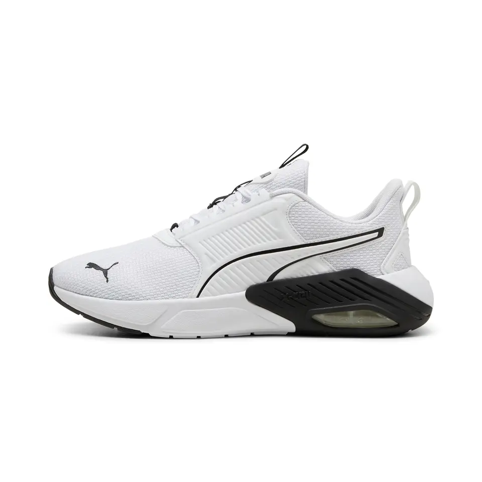 Puma Unisex X-Cell Nova FsRoad Laufschuh, Weiß/Schwarz, Größe 43 EU