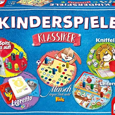 Schmidt Spiele Kinderspiele Klassiker - Bunte Spielesammlung für Kinder