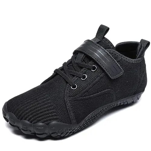 Kinder Barfußschuhe Jungen und Mädchen, bequeme Hausschuhe, Wanderschuhe, Sportschuhe, Laufschuhe, Walking, 26-37 EU