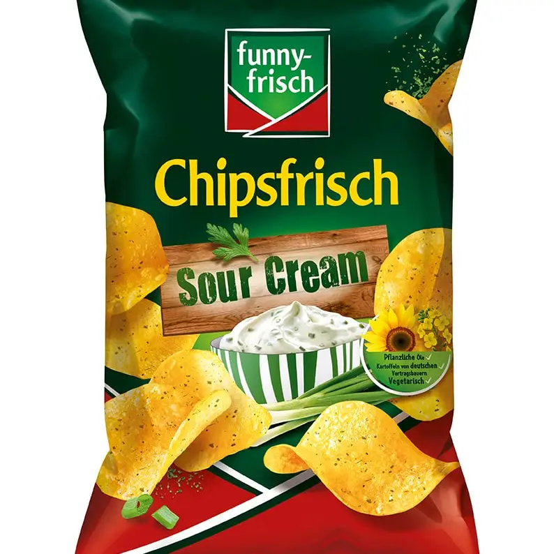 funny-frisch Chipsfrisch Sour Cream 150g