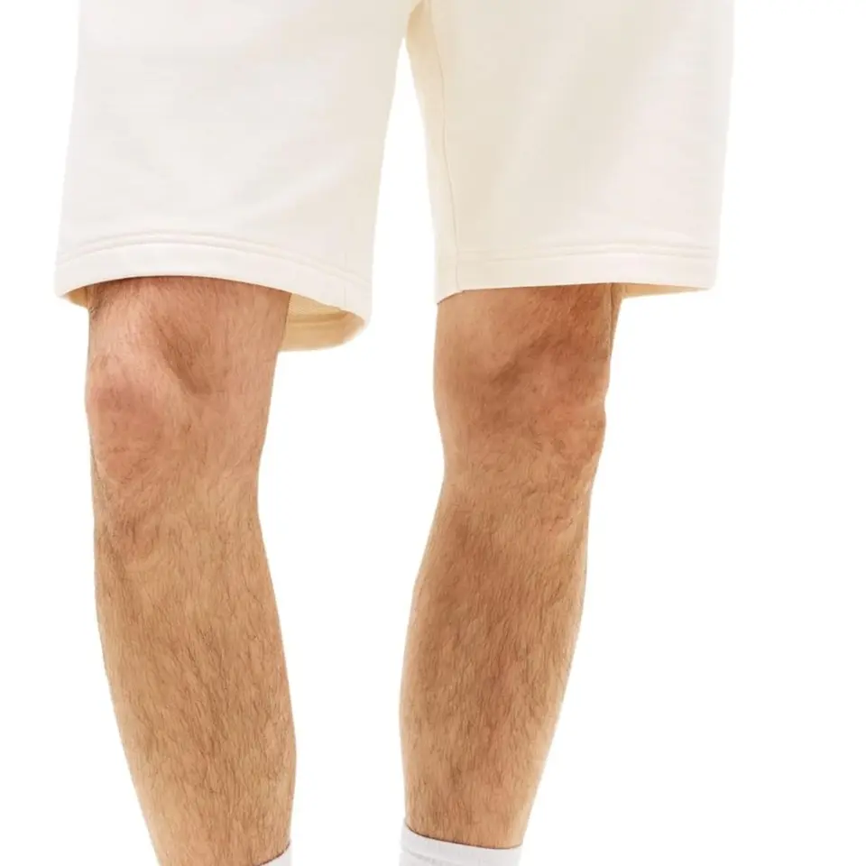 Tommy Hilfiger Herren Sweatshorts Essential Terry aus Baumwolle, Elfenbein (Ivory Petal), XL