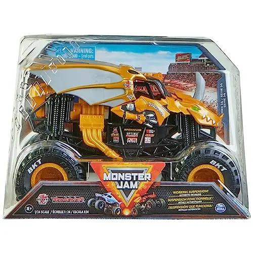 Monster Jam Dragonoid Monster Truck – 1:24 Druckguss-Spielzeug für Kinder ab 4 Jahren