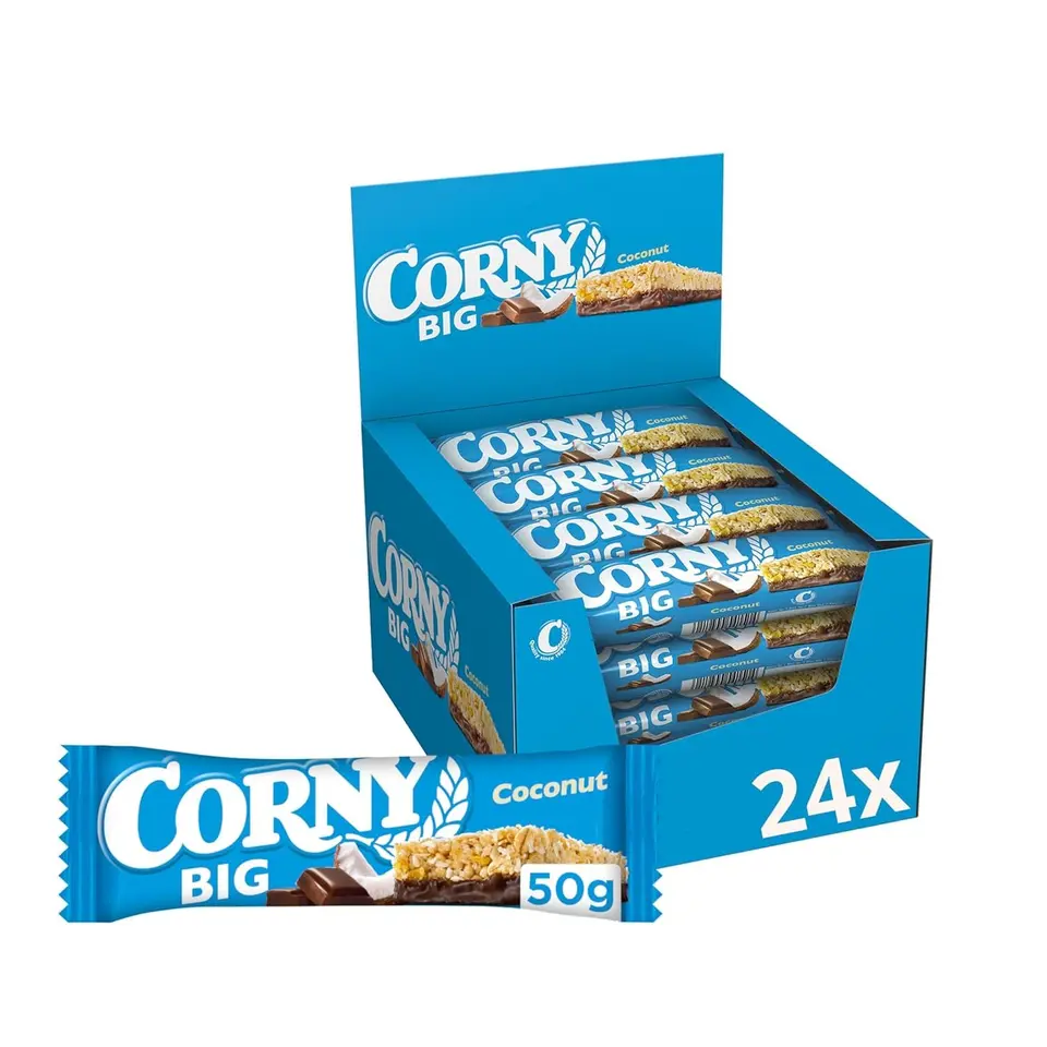 Müsliriegel Corny BIG Cocos - Kokos & Vollmilchschokolade, 24 x 50 g