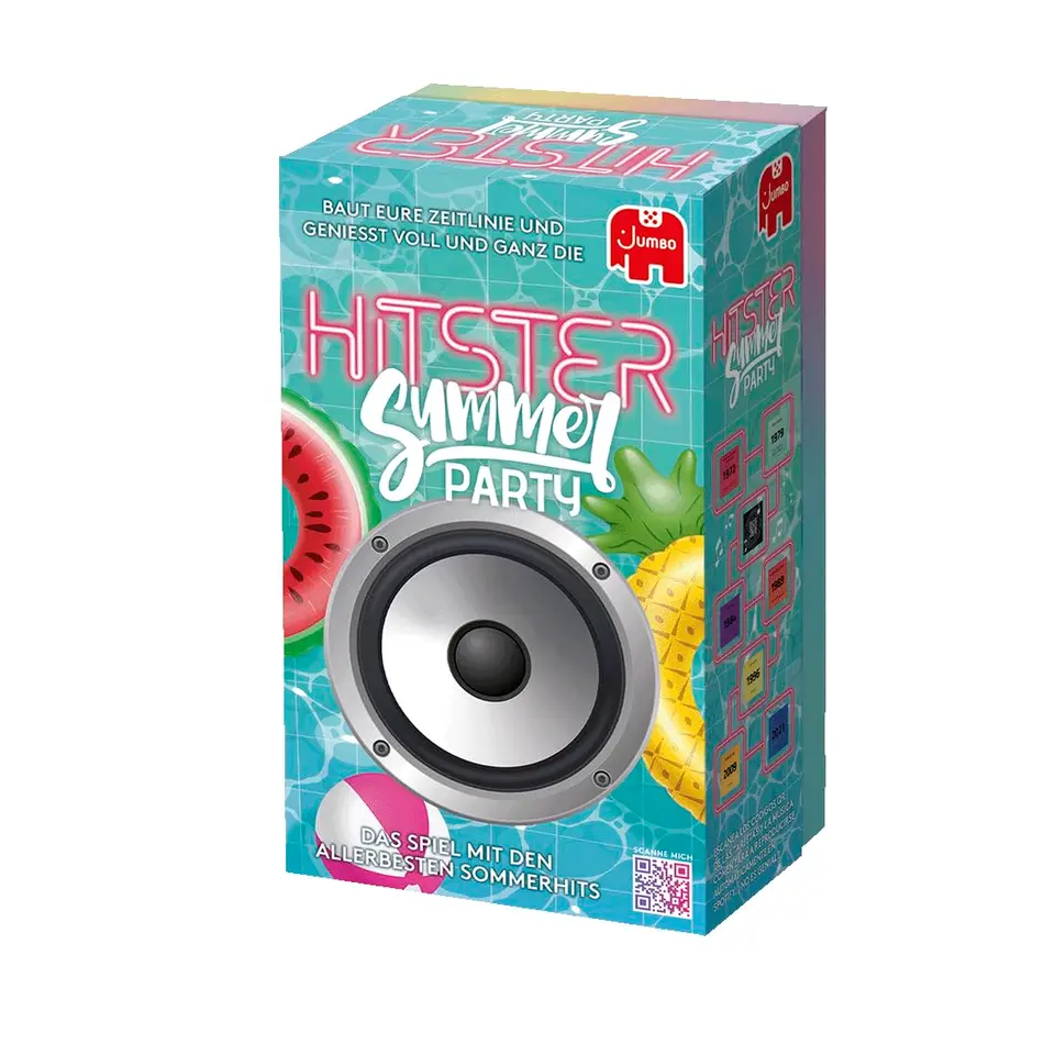 Hitster Summer Party – Party- und Kartenspiel für Erwachsene und Familien