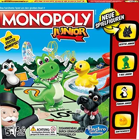 Monopoly Junior für Kinder ab 5 Jahren – Spaß für die ganze Familie