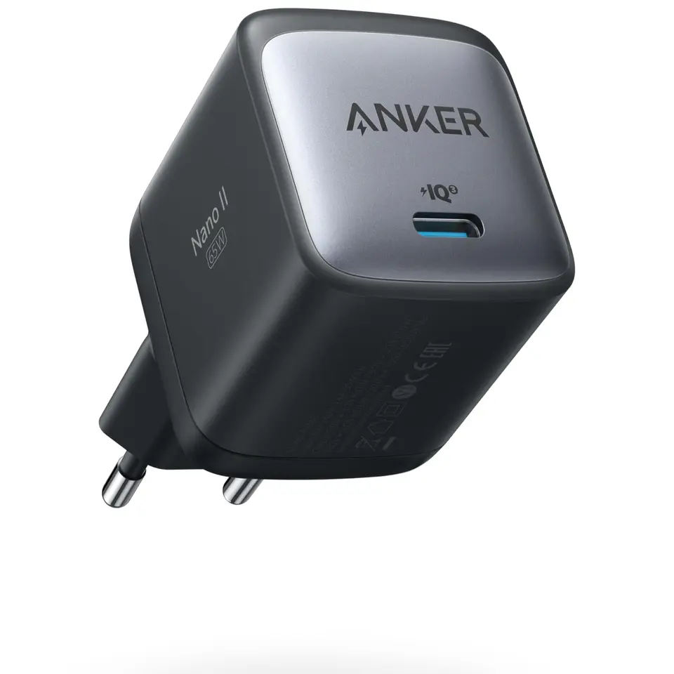 Anker Nano II 65W USB-C Ladegerät mit Schnellladeleistung