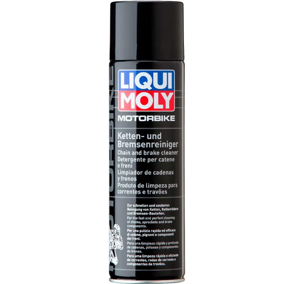 LIQUI MOLY Motorbike Ketten- und Bremsenreiniger | 500 ml | Motorrad | Ketten- & Bremsenreiniger | Schnellreiniger