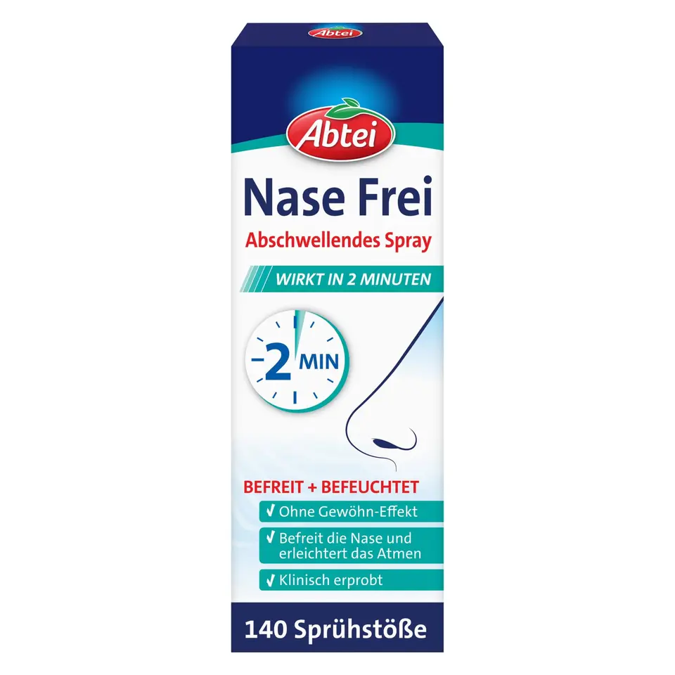 ABTEI Nase Frei Nasenspray mit Meerwasser & Eukalyptus - 20 ml