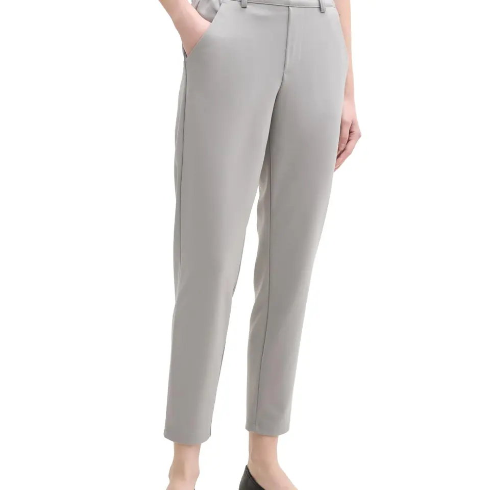 TOM TAILOR Denim Damen 1021175 Relaxed Fit Hose, Grey Fog, L