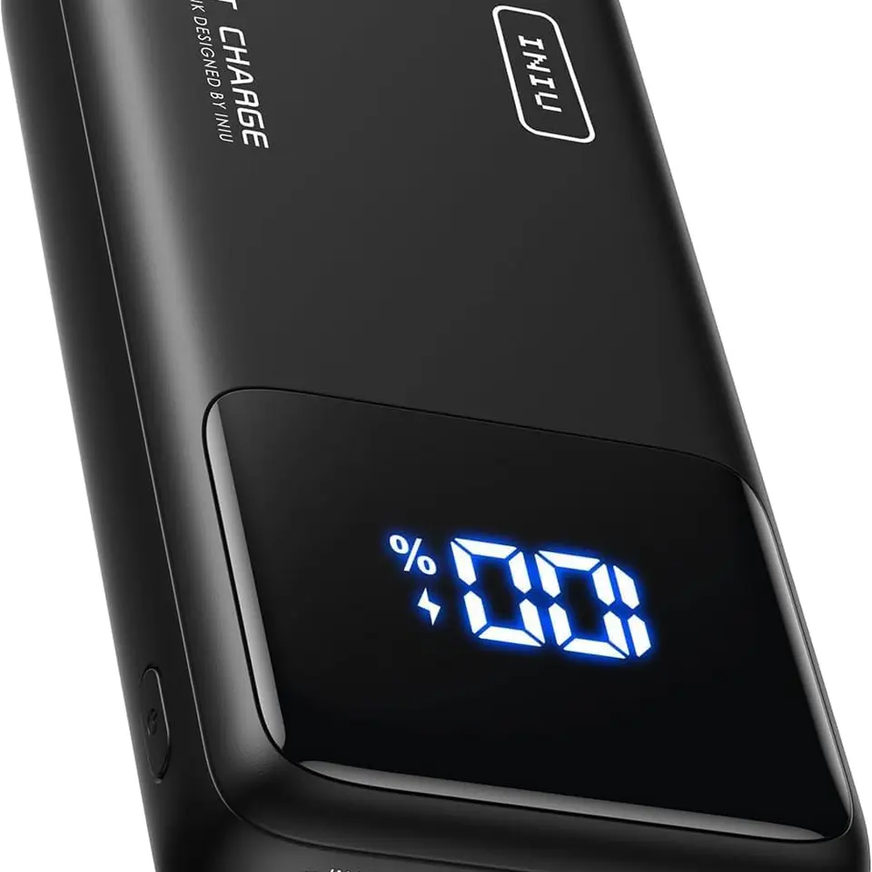INIU 25000mAh Laptop Power Bank, Kompakt mit 100W Schnellladung & USB-C
