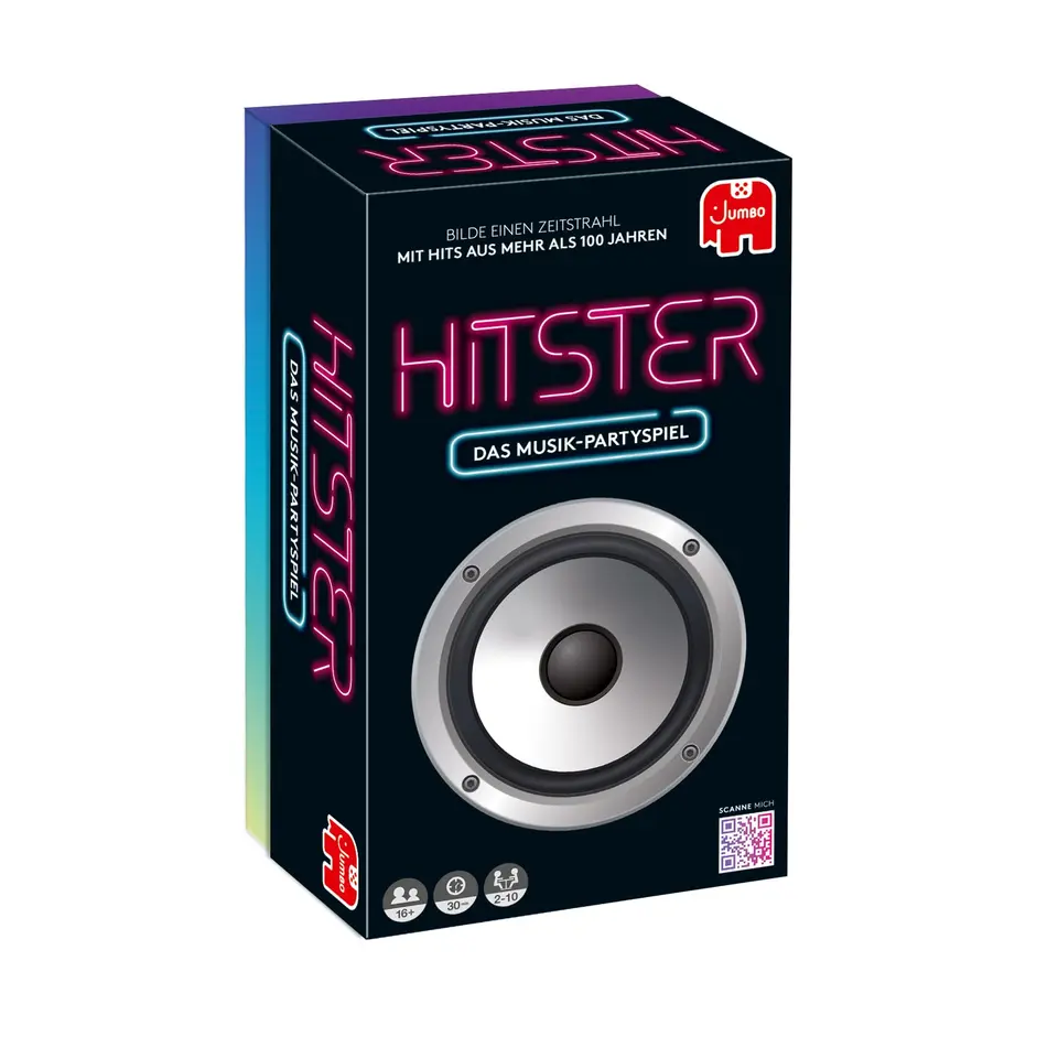Hitster Musik Partyspiel für Erwachsene, Karten- und Brettspiel