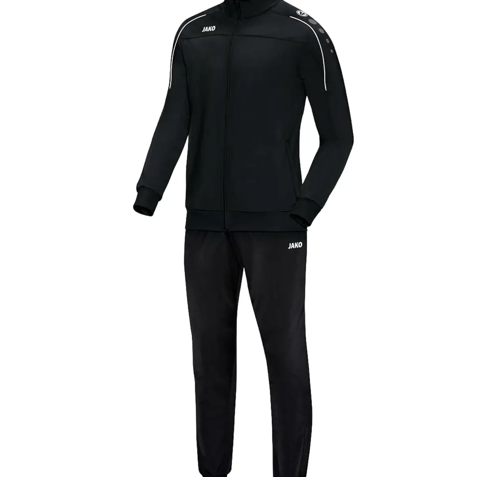 JAKO Unisex Trainingsanzug in Schwarz, L