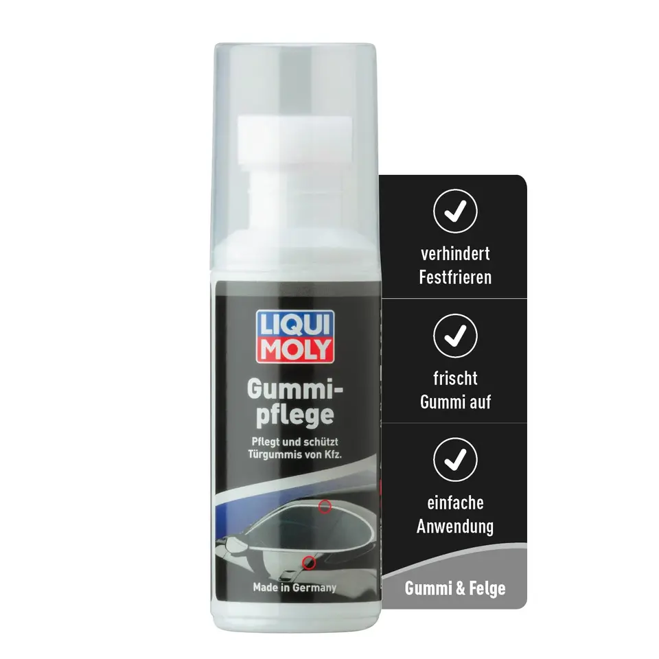 Liqui Moly Gummipflege 75 ml für Türgummis I Schutz, Pflege & Elastizität I Silikonfrei