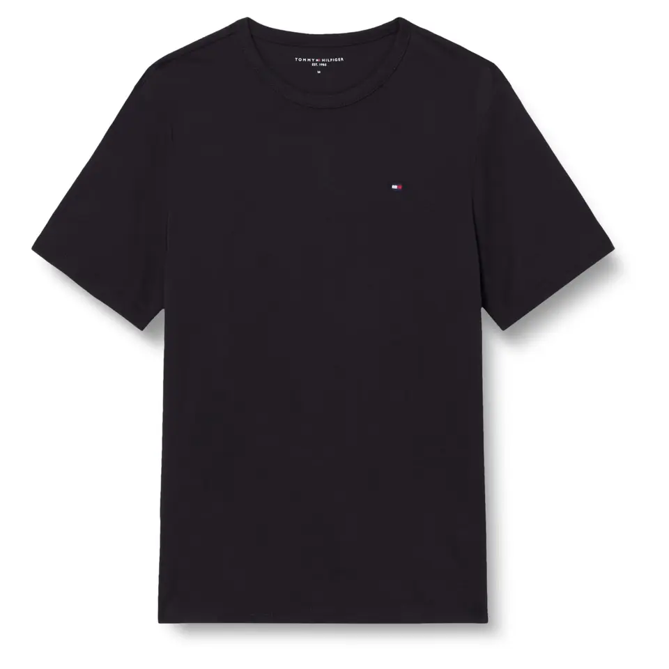 Tommy Hilfiger Herren 3er Pack S/S T-Shirt, Schwarz, Größe L