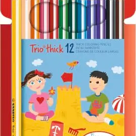 STABILO TRIO dicke Dreikant-Buntstifte