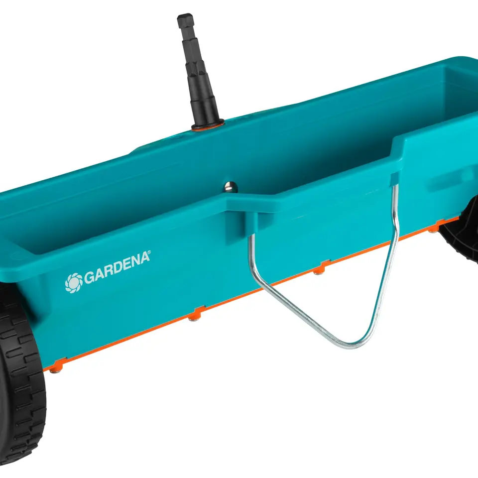 Gardena Düngerstreuer mit 40 cm Streubreite, 3 L Fassungsvolumen – witterungsbeständig & kompatibel mit combisystem-Stielen