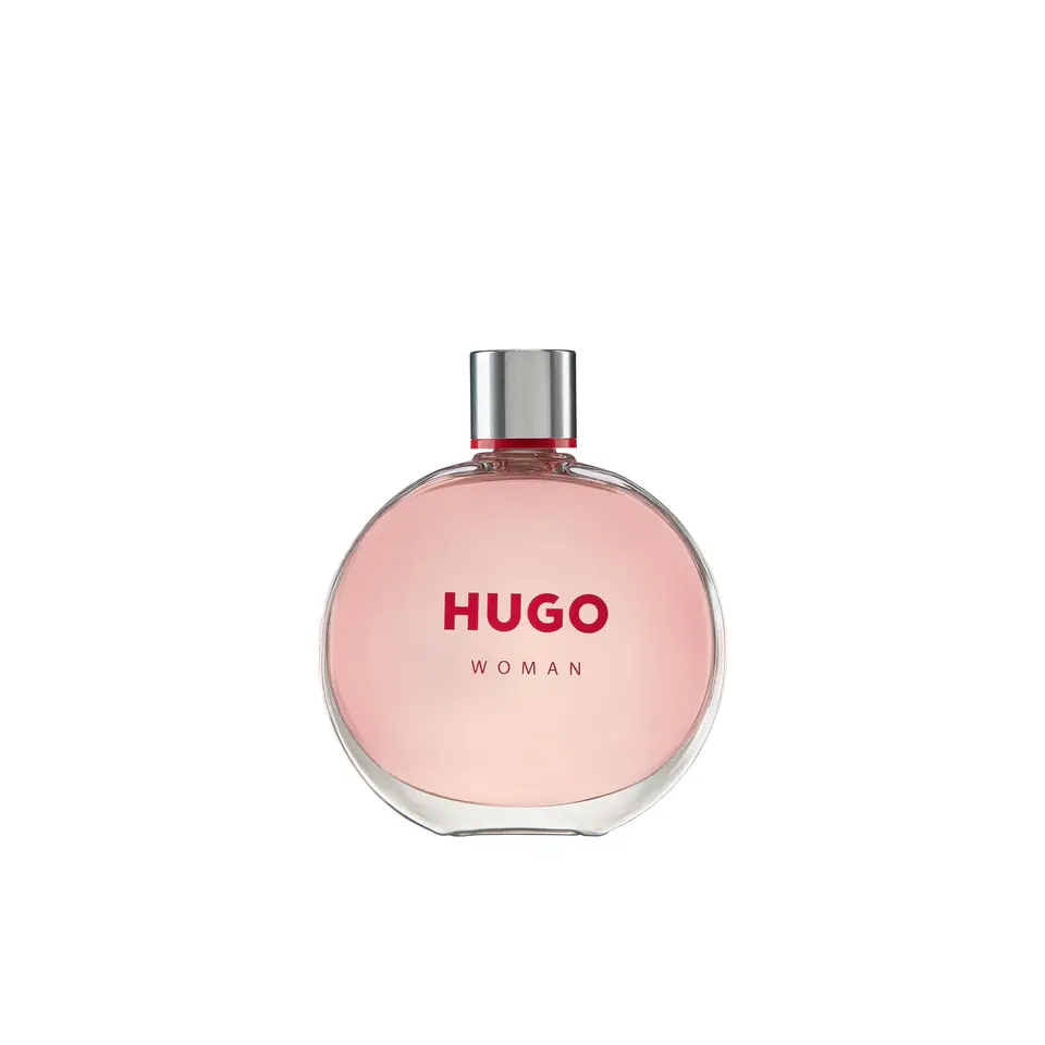 HUGO Woman Eau de Parfum – Blumiges Damenparfum – Mit Boysenbeere, Schwarztee & Amber – Langanhaltender Duft, 75ml