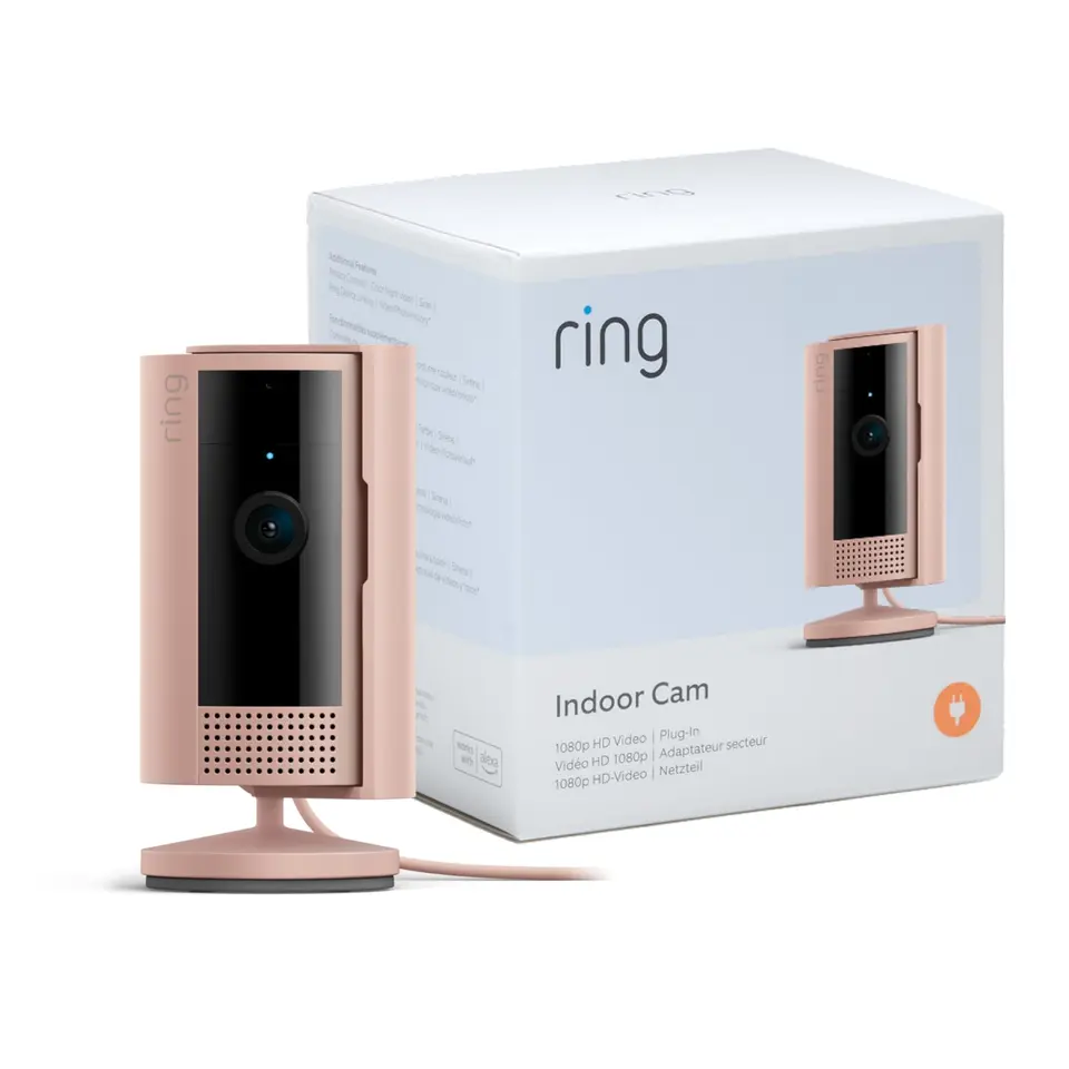 Ring Innenkamera 2. Generation | WLAN Überwachungskamera für drinnen, 1080p HD, Privatsphäre, ideal für Haustiere, mini, einfache Installation