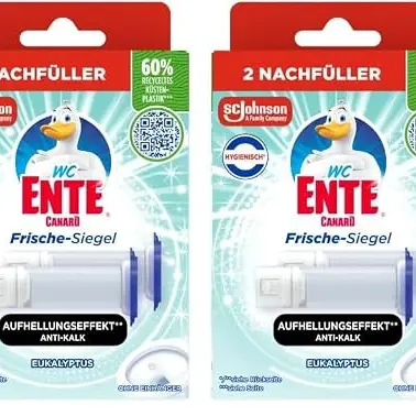 WC-Ente Eukalyptus Frische-Siegel Nachfüller, 2 Stück