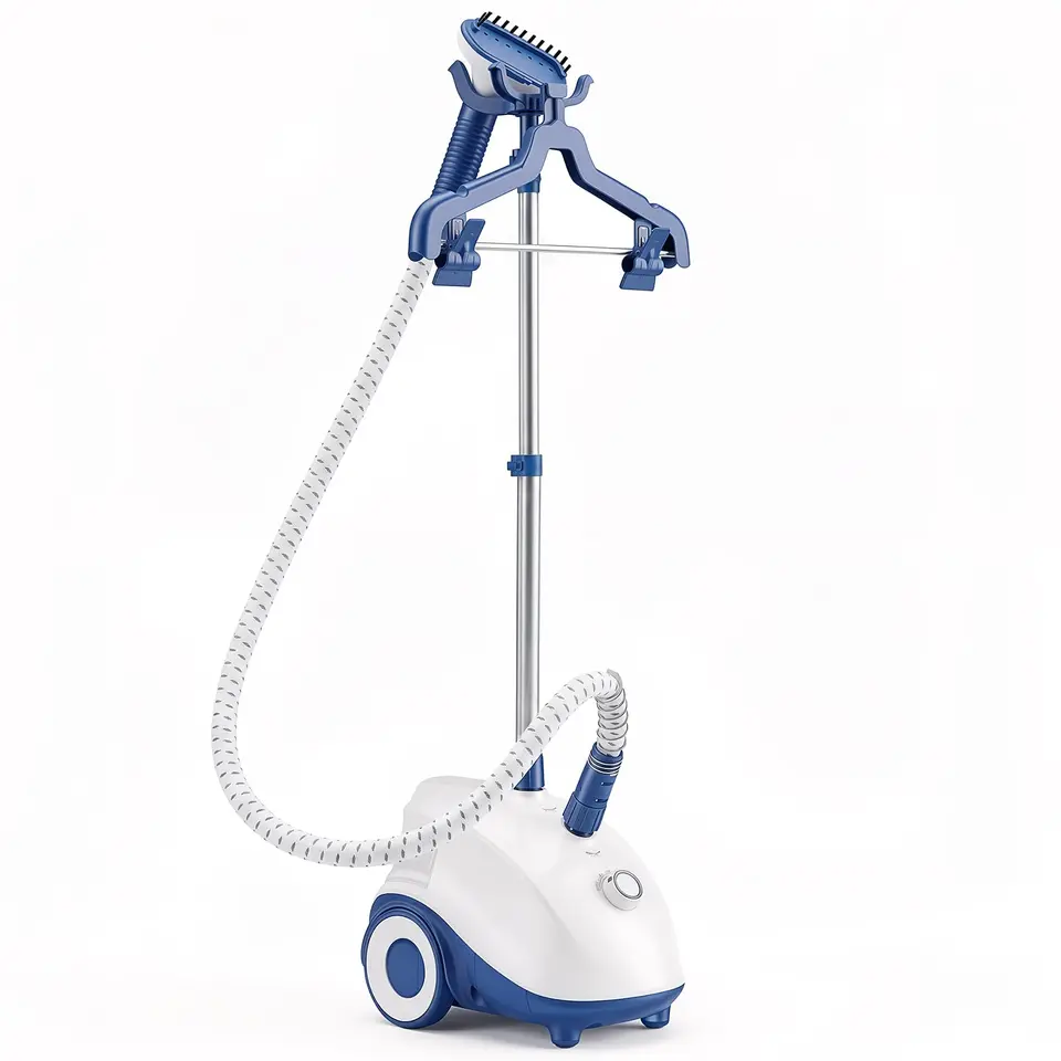 Sweetcrispy Kleiderdampfer 1500 W, vertikaler Dampfbügler, 1,7 L Wassertank, bis zu 55 Min., Aufheizzeit 45 Sek