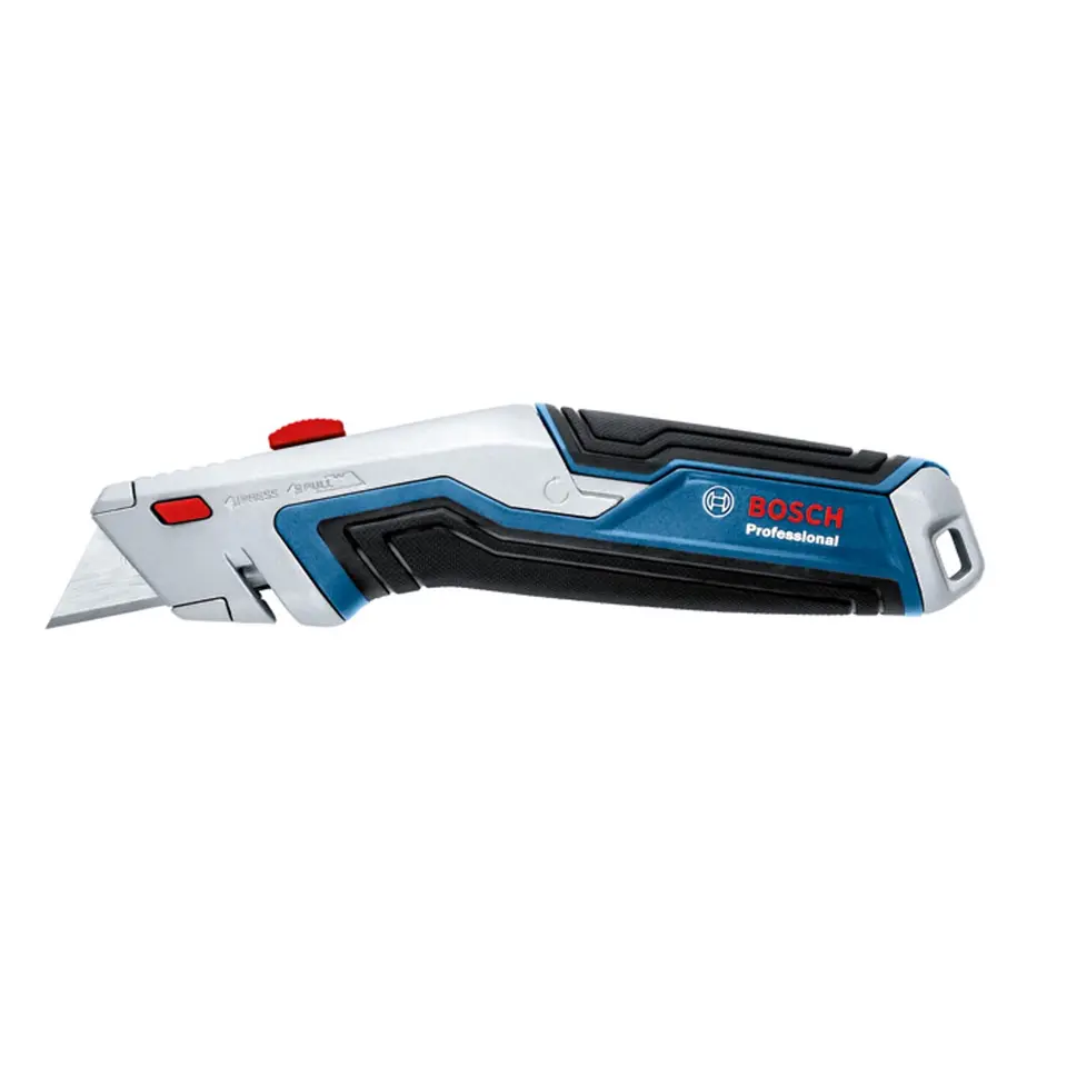 Bosch PRO Universal-Teppichmesser mit ausziehbarer Klinge und Klingenfach
