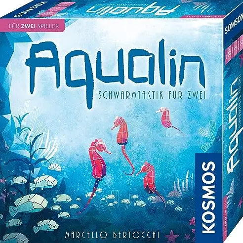 KOSMOS Aqualin - Schwarmtaktik, Strategiespiel für 2 Personen ab 10 Jahren