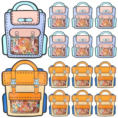 20 Kunststoff Geschenktüten im Cartoon-Design für Snacks und Party