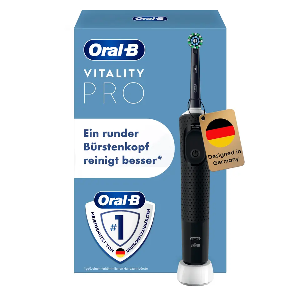 Oral-B Vitality Pro Elektrische Zahnbürste Schwarz