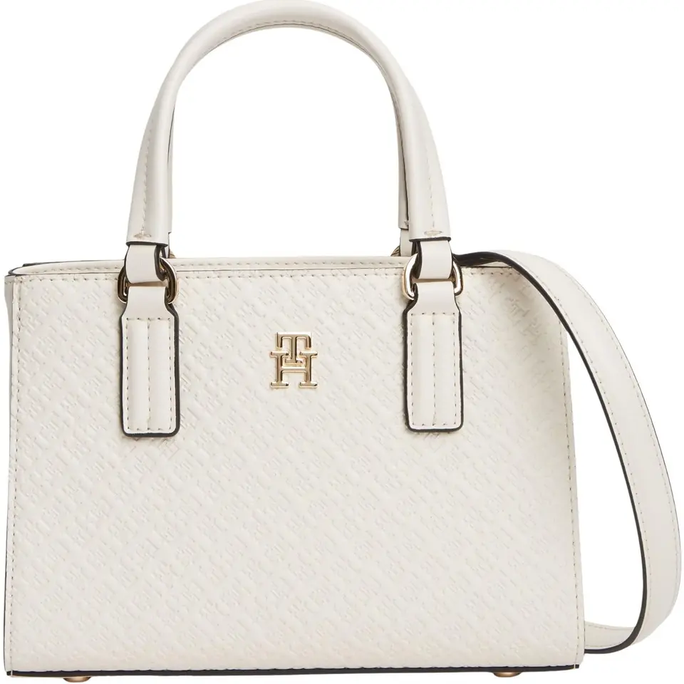 Tommy Hilfiger Damen Tote Bag – Alltagstasche, Elfenbein, Einheitsgröße