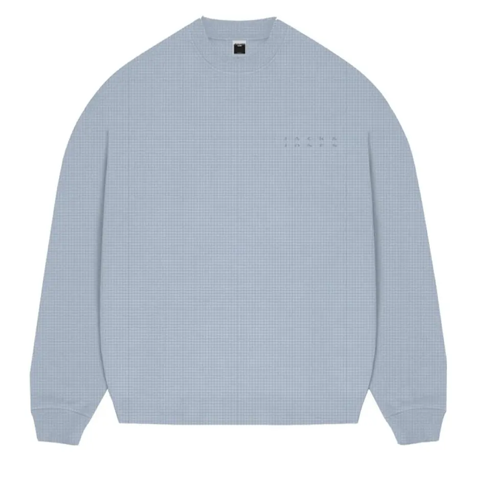 JACK & JONES Jcopacer Struktur Sweatshirt mit Crew Neck