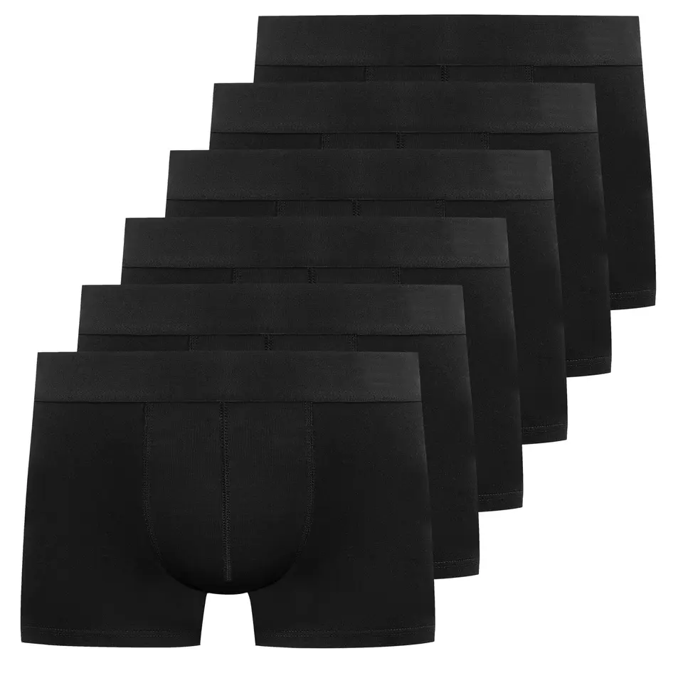 YouShow Boxershorts Herren 6er Pack Baumwolle Unterhosen Männer