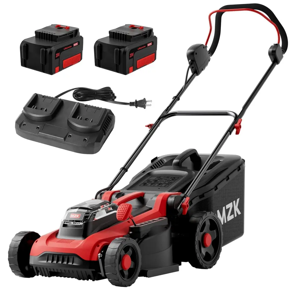 MZK 40V Akku-Rasenmäher 41 cm inkl. Akku & Ladegerät, 2x 4.0Ah