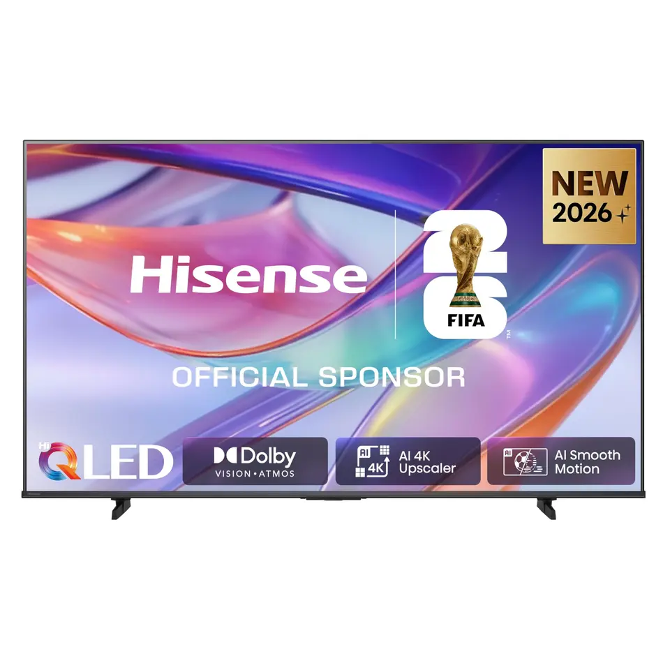Hisense 65E7DS 65" 4K UHD QLED Smart TV mit AI Engine, Game Mode, Dolby Vision IQ, Airplay, Sprachsteuerung