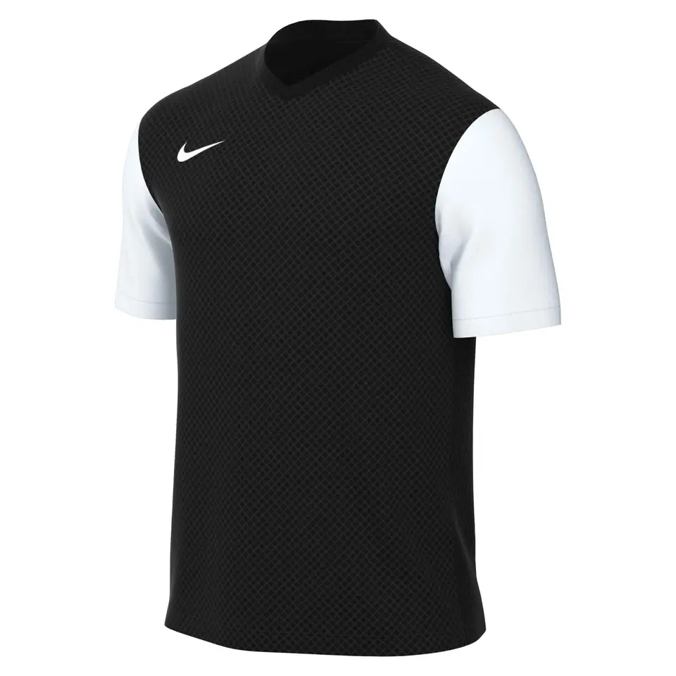 Nike Herren Dri-FIT Tiempo Prei Sleeve Shirt Teamtrikot, schwarz/weiß/weiß, S EU
