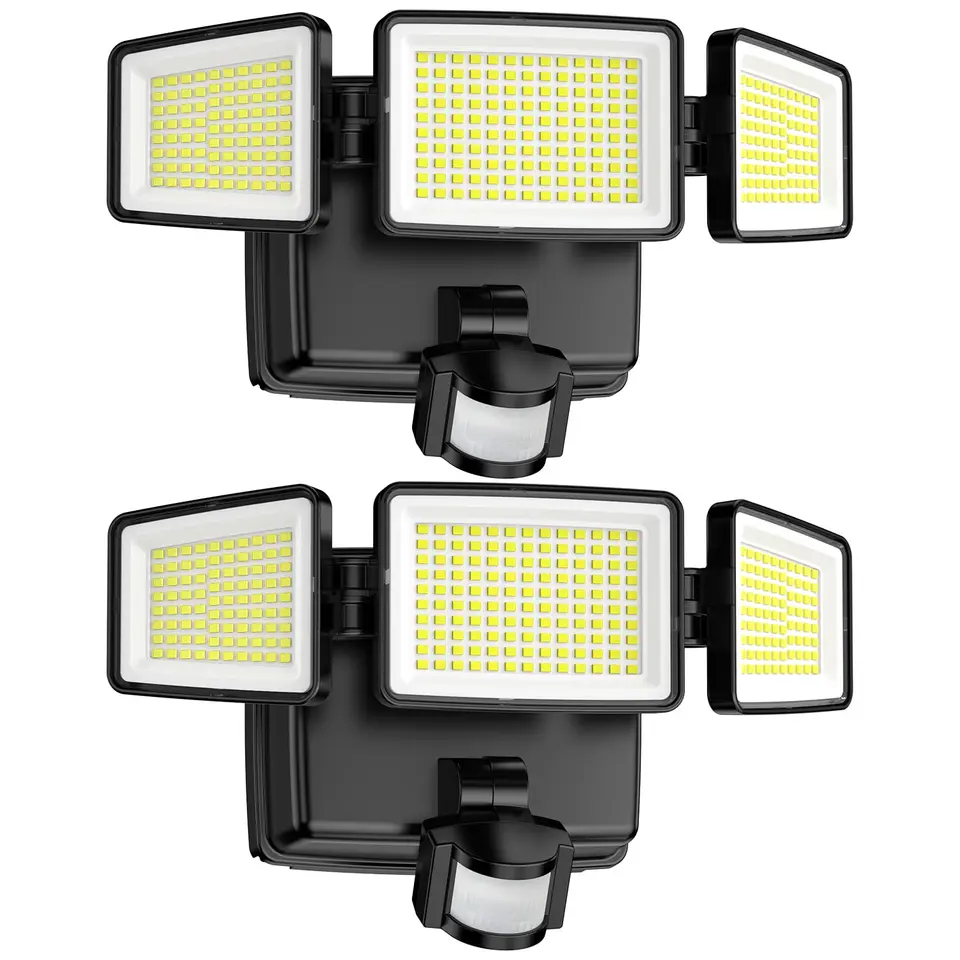 BENMA 302 LED Strahler mit Bewegungsmelder Außen, 2 Stück