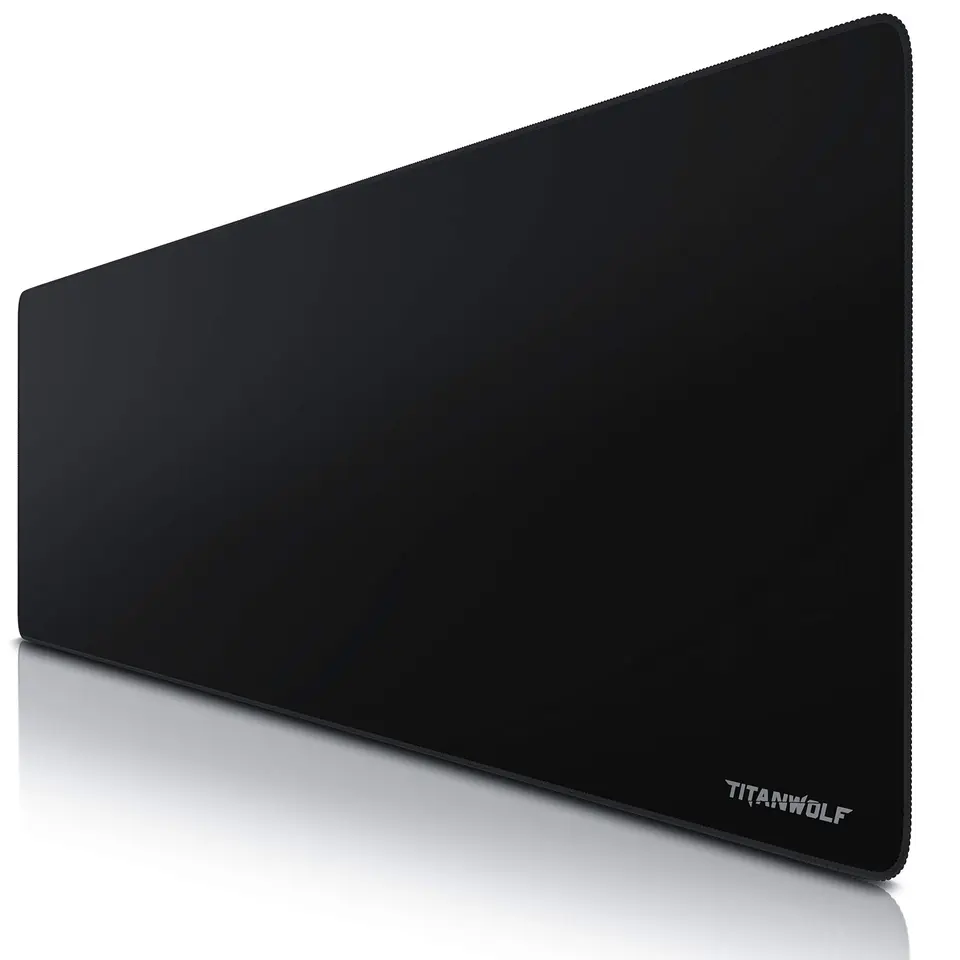 TITANWOLF Übergröße Gaming Mauspad 1200x400mm - XXL Tischunterlage, groß & robust, z.B. für Logitech Maus & Tastatur