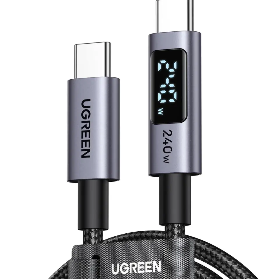 UGREEN 240W USB-C Kabel mit Digital Display