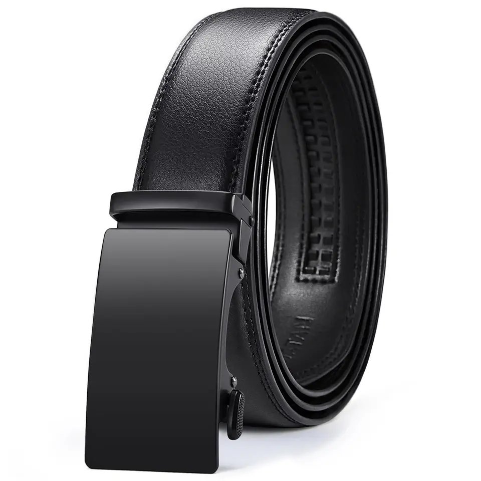 VATAN Automatik Gürtel Herren, Ratsche Ledergürtel 35mm Breit