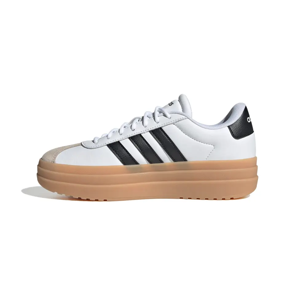 adidas Damen Vl Court Bold Shoes, FTWR White/Core Black/Wonder Beige, EU 36 2/3