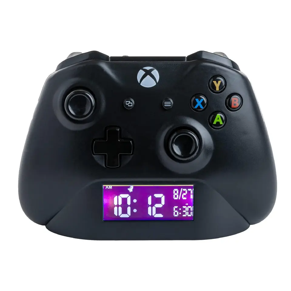 Paladone Xbox Black Controller Wecker, offiziell lizenziertes Merchandise